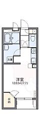 レオネクストエスペランサ山賀 1Kの間取図画像