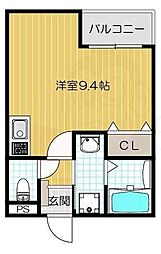 REGIES八尾駅前 ワンルームの間取図画像
