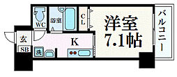 GP栄本町通り 1Kの間取図画像