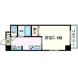 GP栄本町通り 1Kの間取図画像