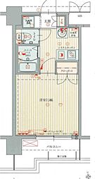 パルティール千種 1Kの間取図画像