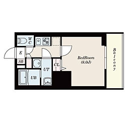 S-RESIDENCE大曽根駅前 1Kの間取図画像