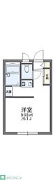レオパレス諏訪2 1Kの間取図画像