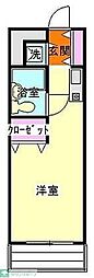 ウィンベルソロ前橋No.3 1Kの間取図画像
