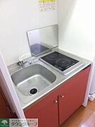 2口ラジエントヒーター設置済み