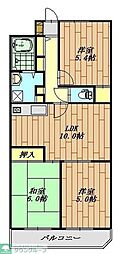 ペアシティ久喜参番館 3LDKの間取図画像