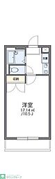 レオパレスドリームスペース 1Kの間取図画像