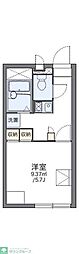 レオパレス花菜 1Kの間取図画像
