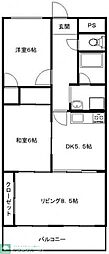 センチュリー文京 3DKの間取図画像