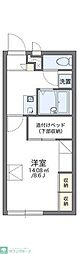 レオパレスFuji 1Kの間取図画像