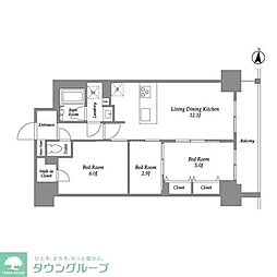 CLASSEUM高崎 3LDKの間取図画像