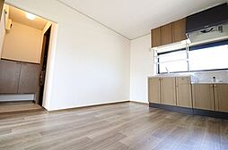 岡庭ハイツ　B　201 2階2DKのリビング/ダイニング