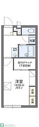 レオパレスSAKURA1 1Kの間取図画像