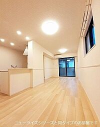 グレイスパークI 1階1LDKのリビング/ダイニング