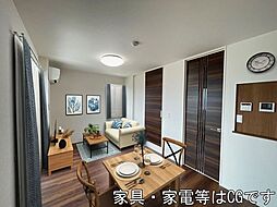 コンフォート下小鳥 2階1LDKのリビング/ダイニング