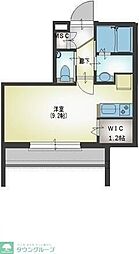 Y'sPrecious1 ワンルームの間取図画像