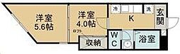 CCDブルックリン 2Kの間取図画像