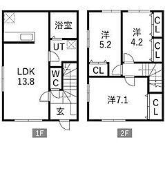 Comfort青山 3LDKの間取図画像