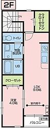 TRANCEWAY 1LDKの間取図画像