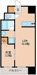 バリューエクセ 1LDKの間取図画像