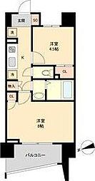 HF仙台長町レジデンス 2Kの間取図画像