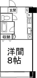 プランドビル本町 1Kの間取図画像