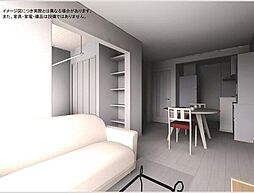 Grand Chariot K 大和町 203 2階1LDKのリビング/ダイニング