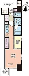 アーバンハイツ大町 1LDKの間取図画像