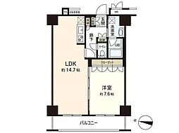 レジデンス仙台駅東 1LDKの間取図画像
