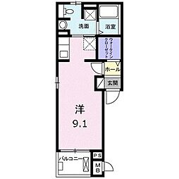 間取図画像 ワンルーム