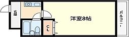ロイヤル巽 1Kの間取図画像