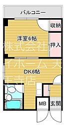 間取図画像 1DK