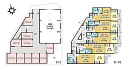 (仮称)深草仙石屋敷町 新築アパートの間取図画像