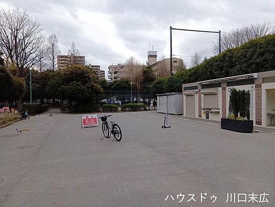 中青木公園手入...