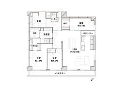 九段シルバーパレス 3LDKの間取図画像