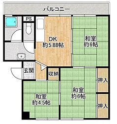 物件画像 新北野第一コーポ