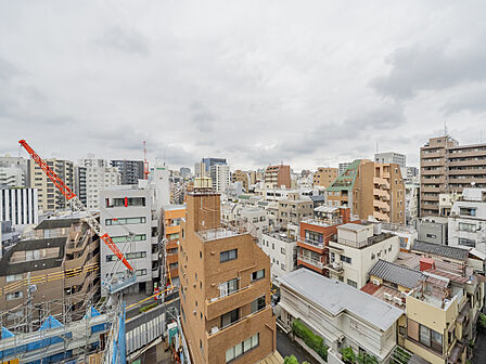 北西バルコニーからの眺望