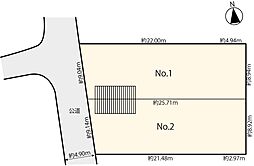 多摩市桜ケ丘3丁目 全2区画/No.1 新規分譲宅地 ―眺望