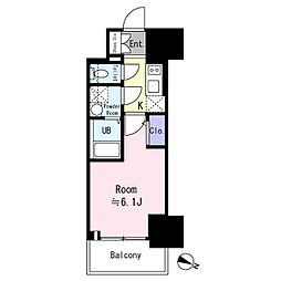 ESLEADBENTENCHONORTHPREMIER 1Kの間取図画像