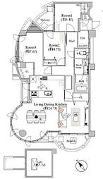 間取図画像 3LDK
