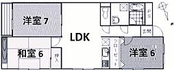 間取図画像 3LDK