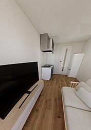 Roost南武庫之荘 3階1DKのリビング/ダイニング