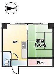 間取図画像 1DK
