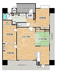間取図画像 4LDK