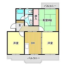ブレッシングヒルズ 3階/302