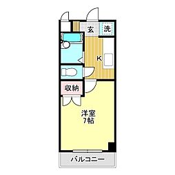 ヴィラ停雲 3階