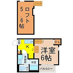 間取図画像 1SK