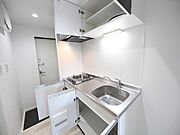 システムキッチン（ガス2口コンロ付）　同仕様写真