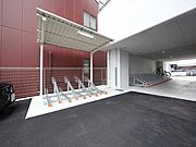 屋根付き駐輪場　