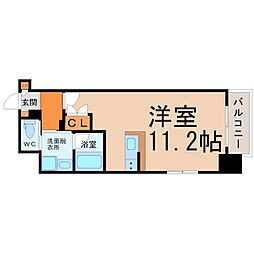 PlanBaim大須駅前 ワンルームの間取図画像